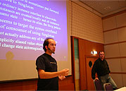 Kevlin Henney and Frank Buschmann, 2004